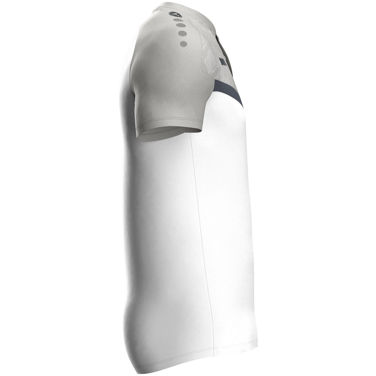 JAKO Polo Iconic (weiß/soft grey/anthra light)