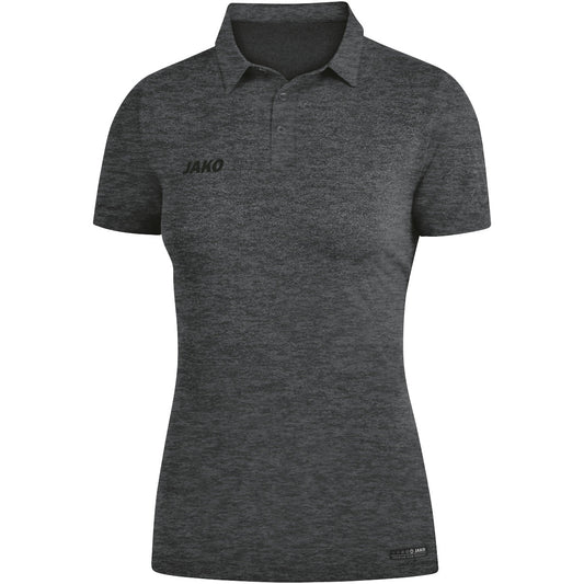 JAKO Polo Premium Basics Damen Grau