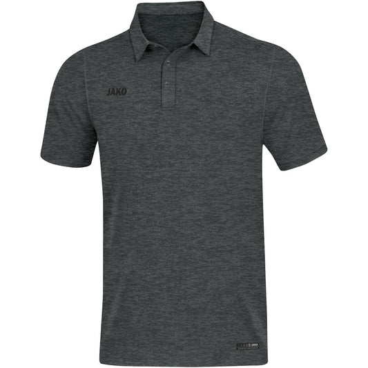 JAKO Polo Premium Basics Unisex Grau