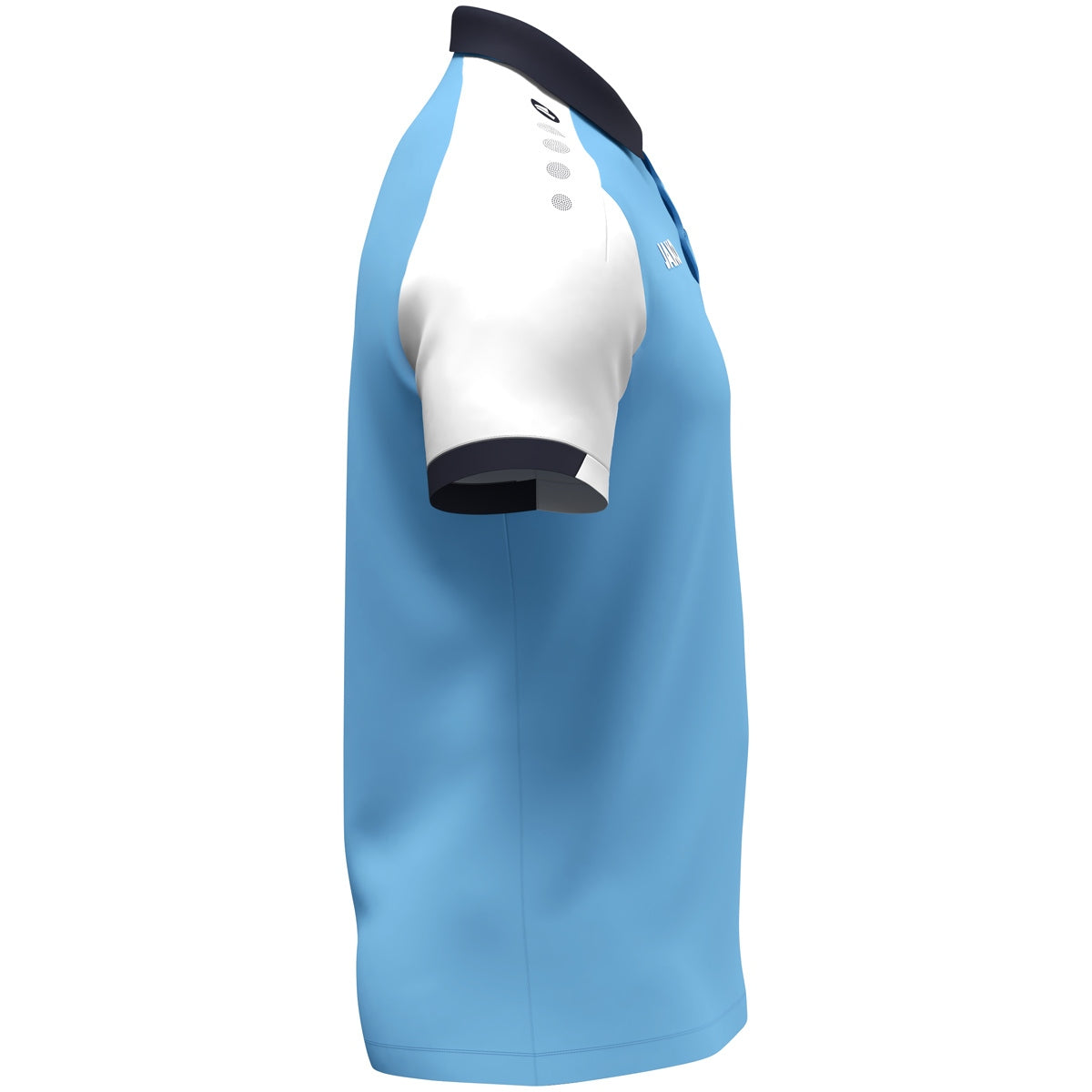 JAKO Polo Dynamic (skyblue/weiß/marine)