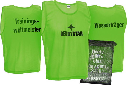 DERBYSTAR Markierungshemdchen 10er-Set Unisex Grün