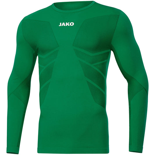 JAKO Longsleeve Comfort 2.0 Kinder Grün