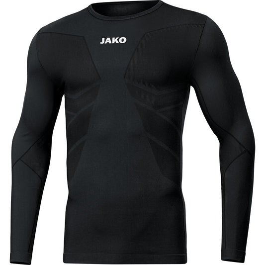 JAKO Longsleeve Comfort 2.0 Unisex Schwarz