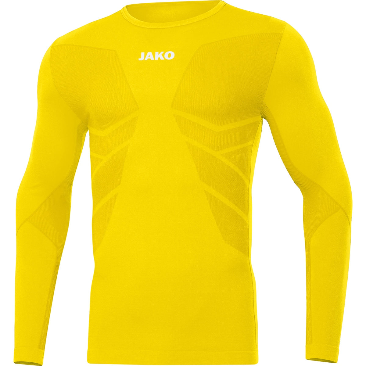 JAKO Longsleeve Comfort 2.0 Unisex Gelb