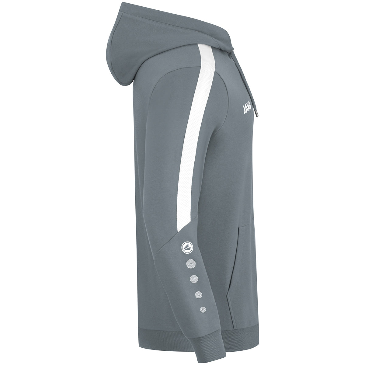 JAKO Kapuzensweat Power (steingrau)