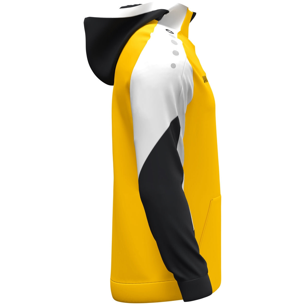 JAKO Zip Hoodie Dynamic (gelb/weiß/schwarz)