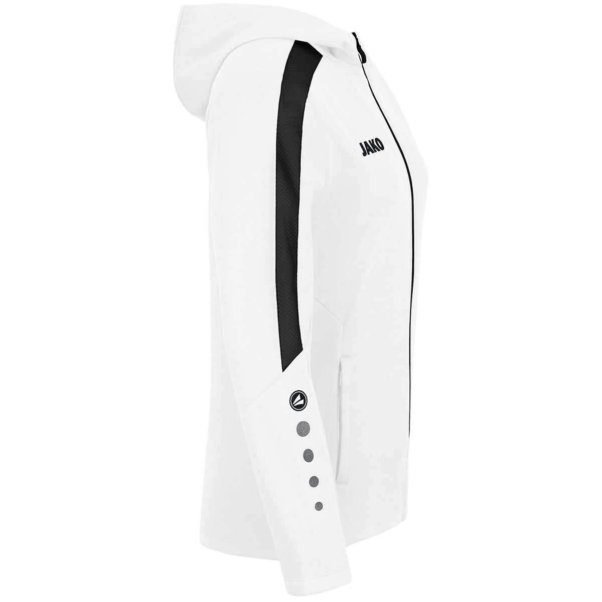 JAKO Kapuzenjacke Power Damen (weiß)