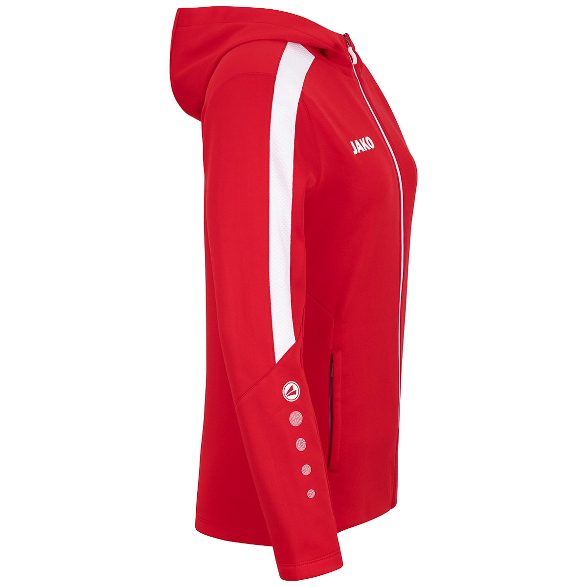JAKO Kapuzenjacke Power Damen (rot)