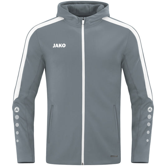 JAKO Kapuzenjacke Power Unisex Grau