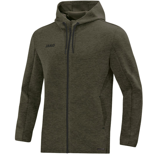 JAKO Kapuzenjacke Premium Basics Damen Grün