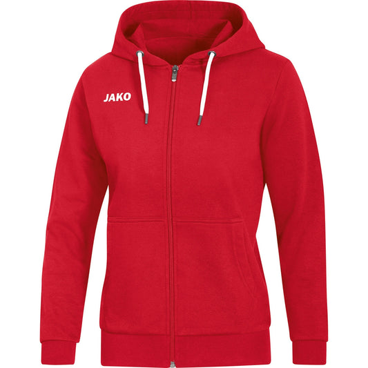 JAKO Kapuzenjacke Base Damen Rot