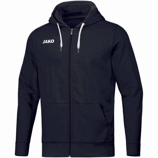 JAKO Kapuzenjacke Base Unisex Schwarz