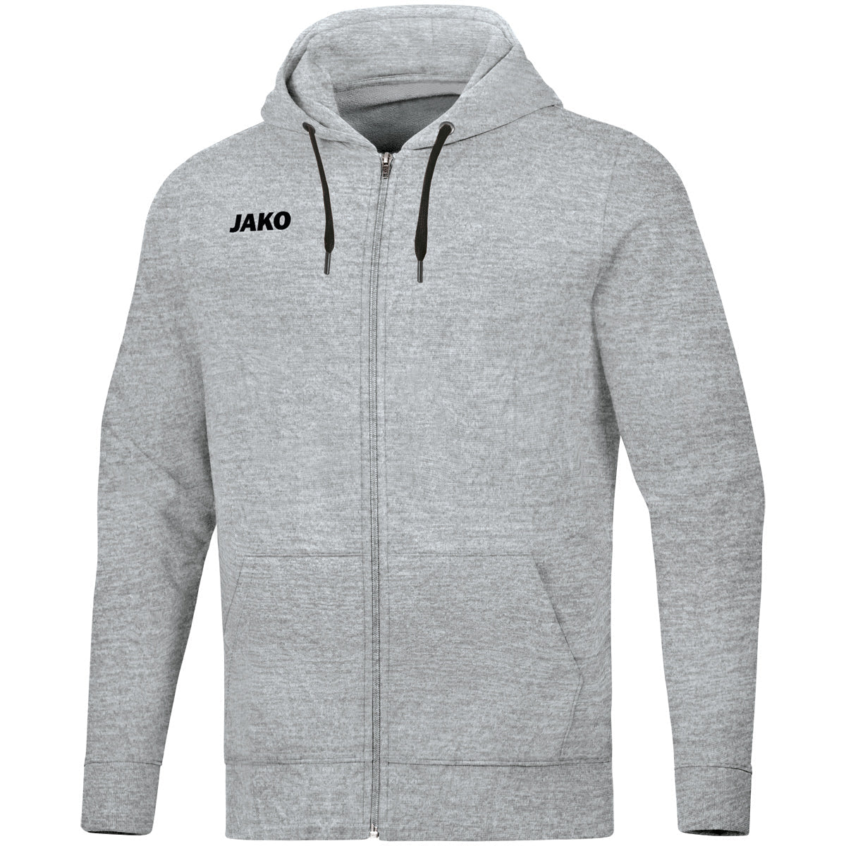 JAKO Kapuzenjacke Base Kinder Grau
