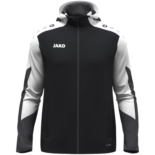 JAKO Kapuzenjacke Dynamic Kinder Schwarz