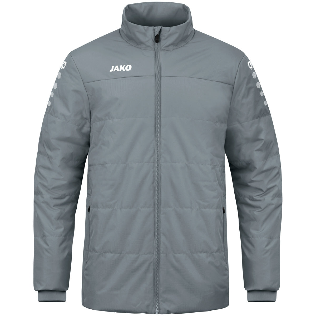 JAKO Coachjacke Team Unisex Grau