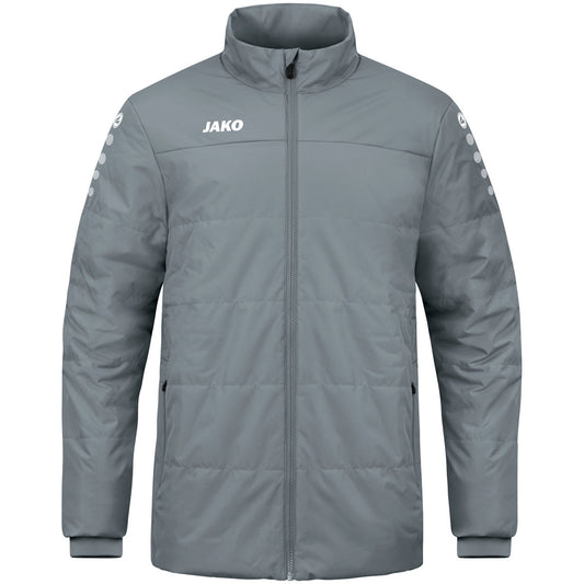 JAKO Coachjacke Team Unisex Grau