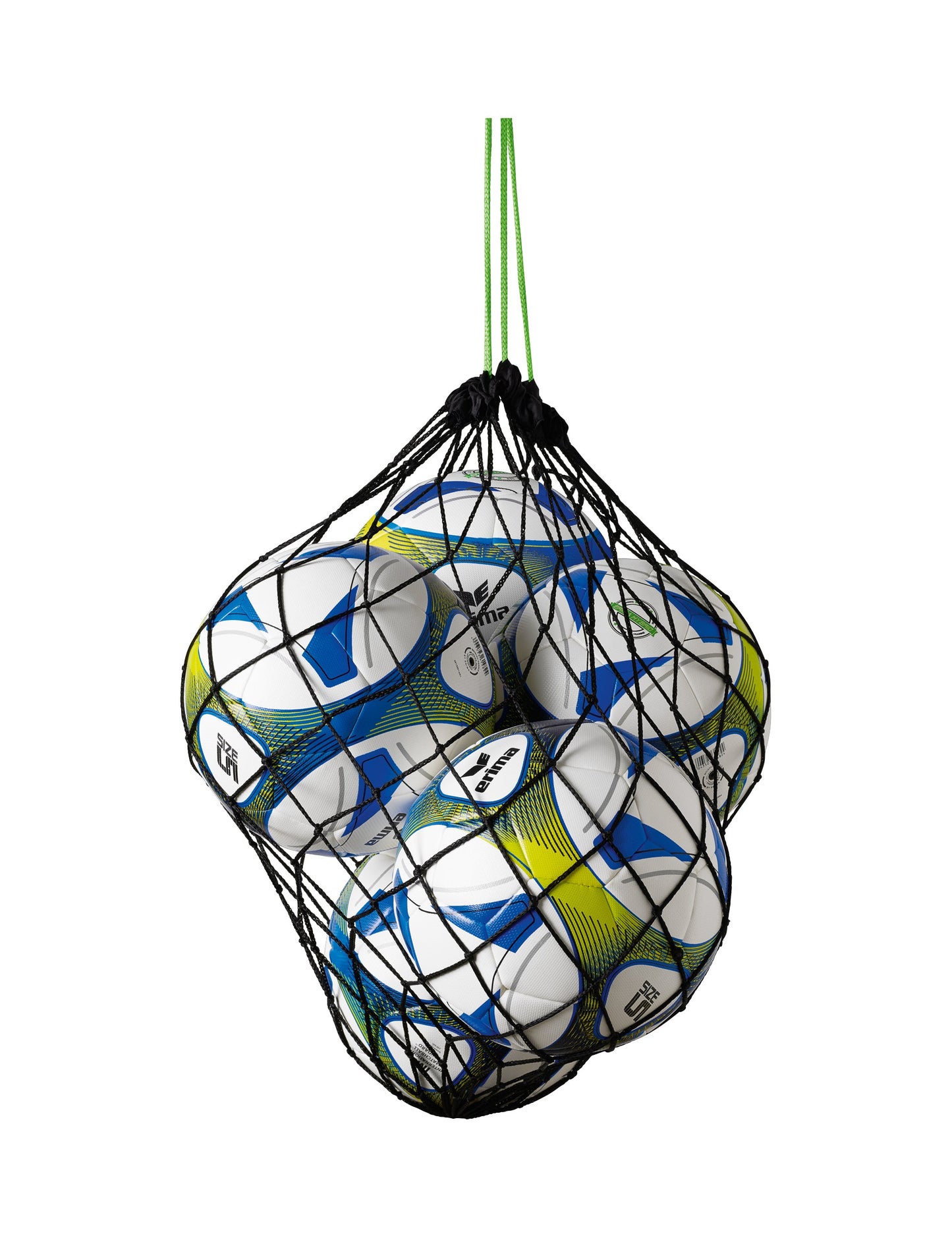 ERIMA Ballnetz für 5 Bälle Unisex Schwarz