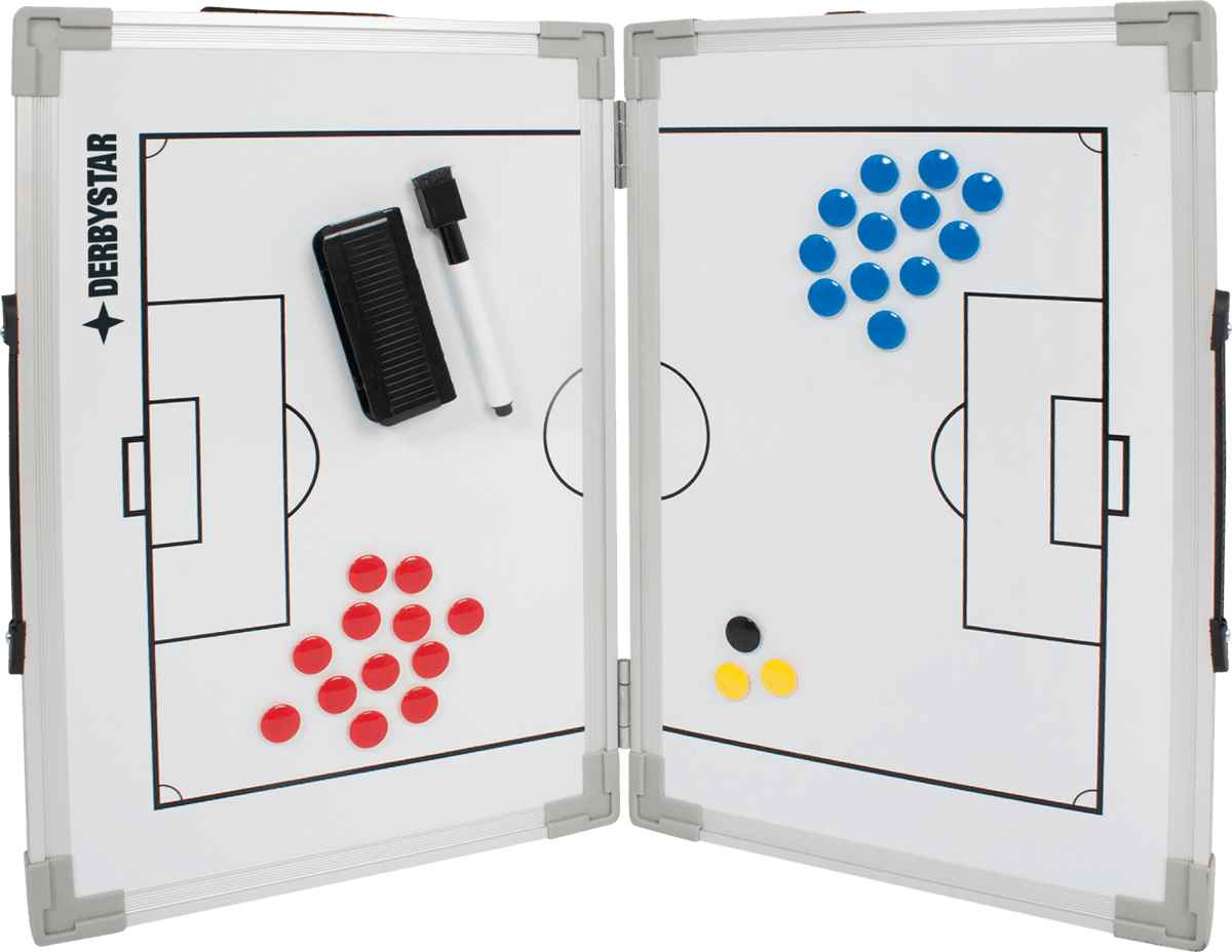 DERBYSTAR Taktiktafel Fußball Faltbar (ohne Farbe)
