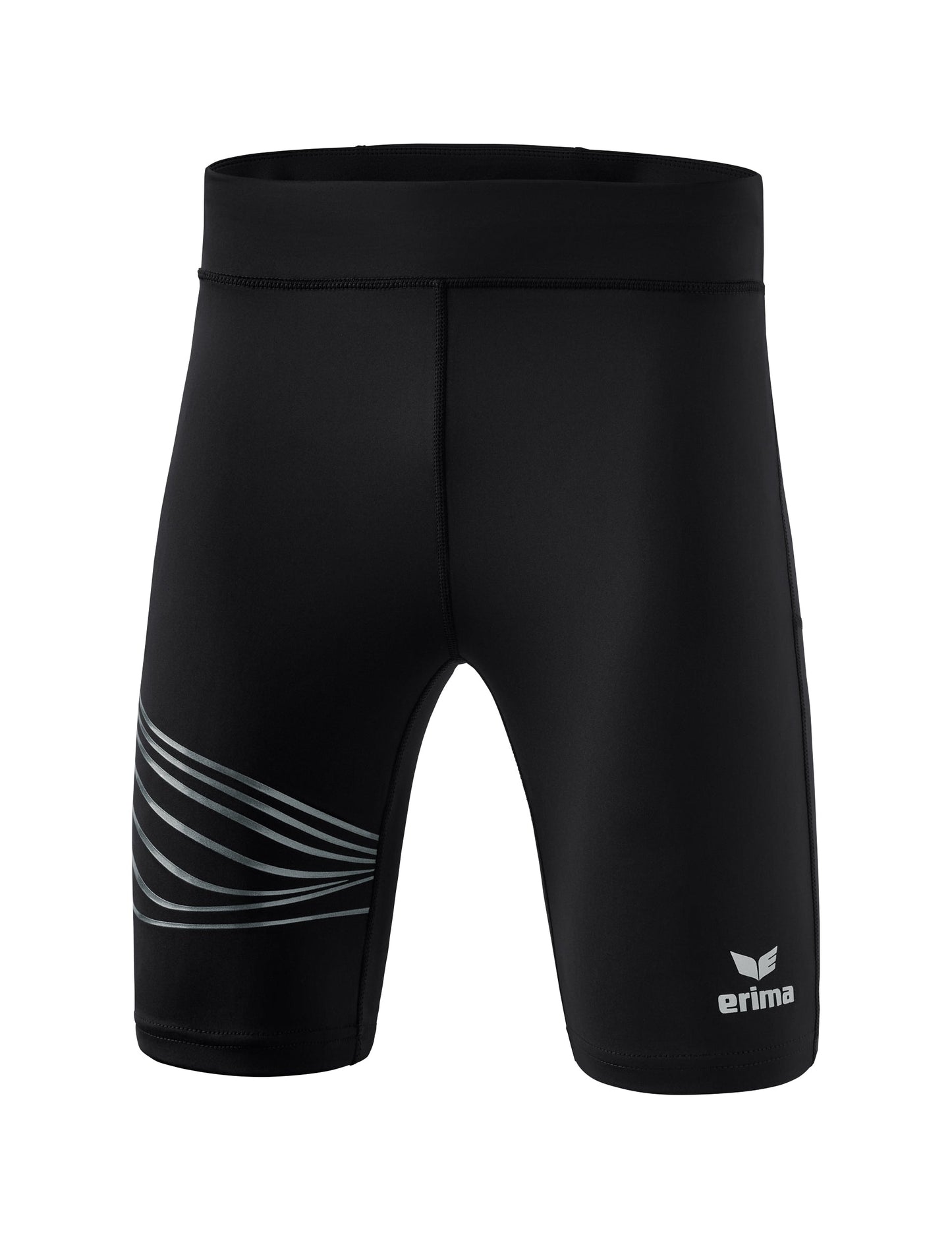 ERIMA RACING Lauftight kurz Kinder Schwarz