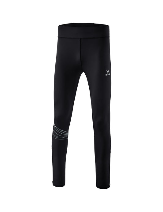 ERIMA RACING Lauftight lang Kinder Schwarz