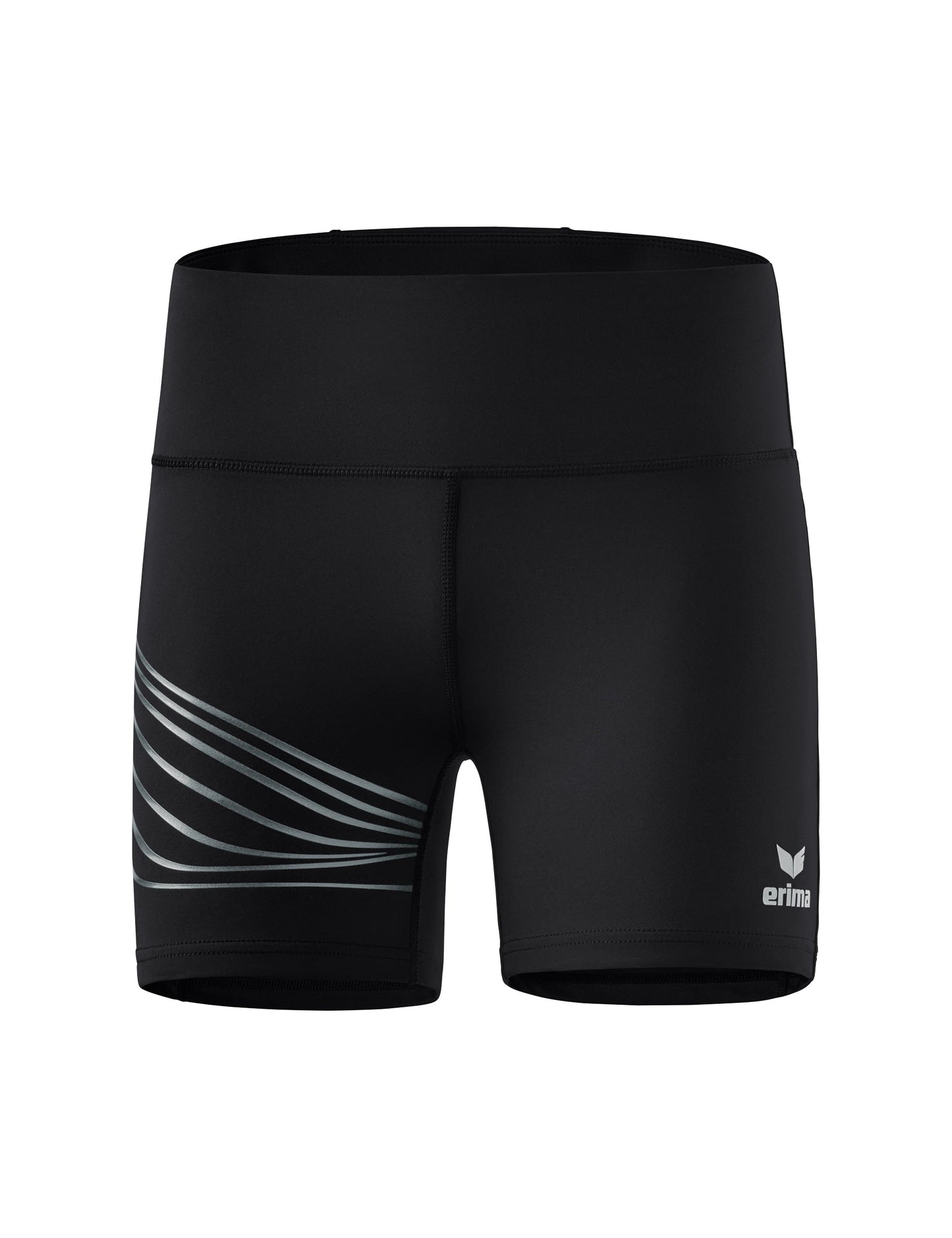 ERIMA RACING Lauftight kurz Damen Schwarz