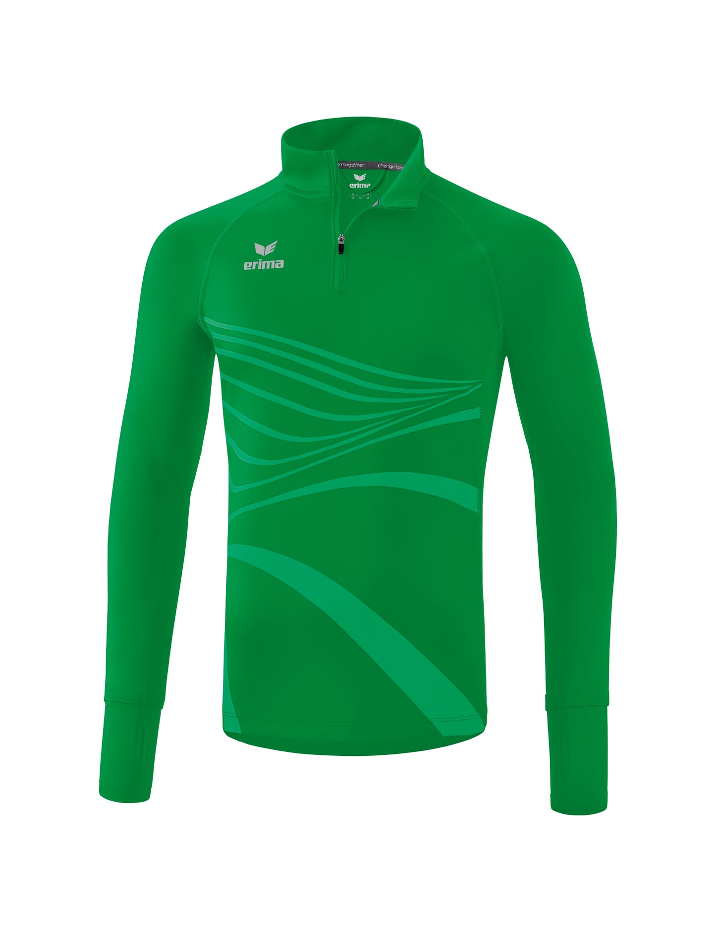 ERIMA RACING Longsleeve Kinder Grün