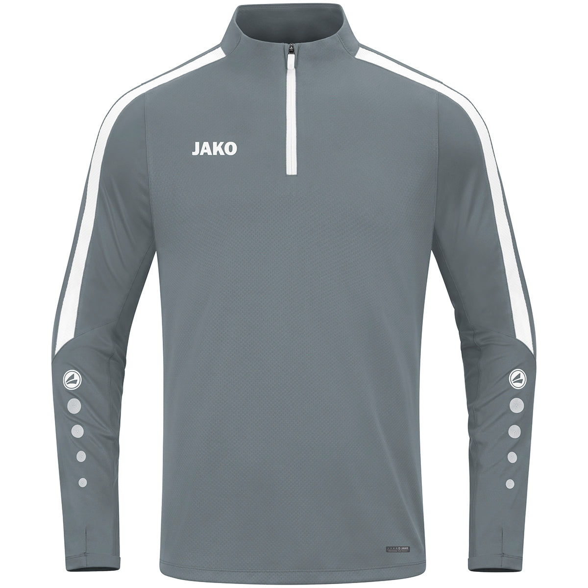 JAKO Ziptop Power Unisex Grau