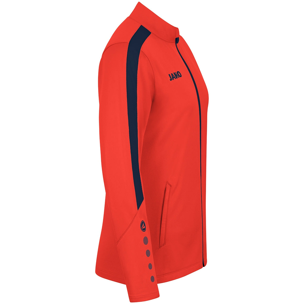 JAKO Polyesterjacke Power Damen (flame/marine)