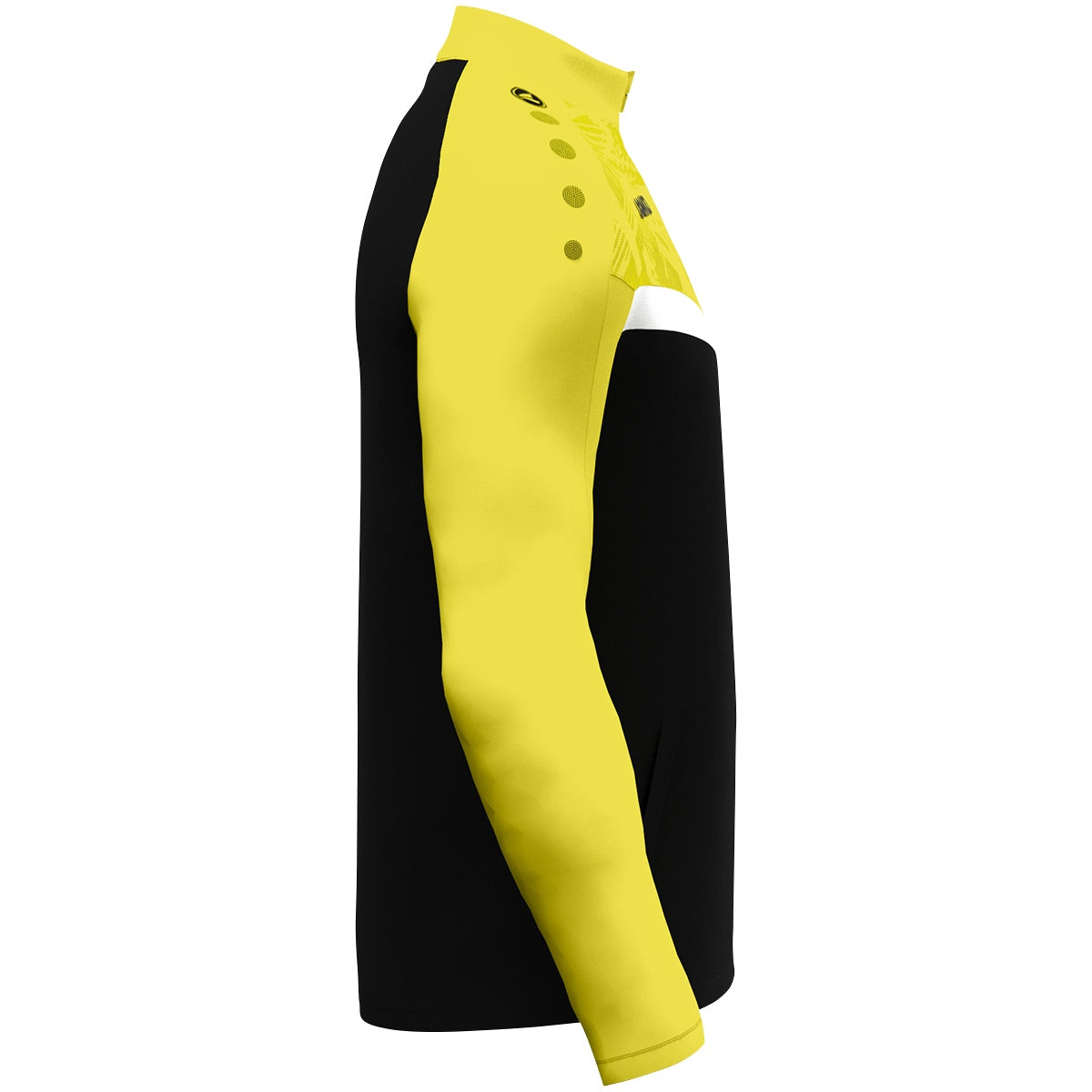 JAKO Polyesterjacke Iconic (schwarz/soft yellow)