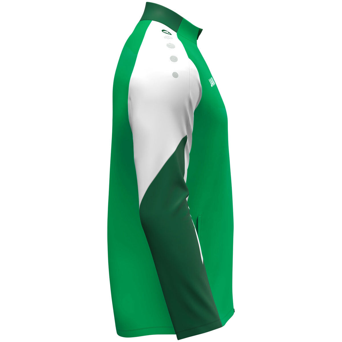 JAKO Polyesterjacke Dynamic (grün/weiß/dunkelgrün)