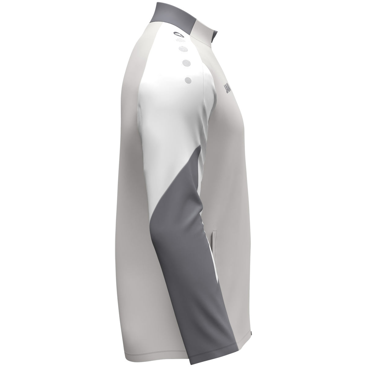 JAKO Polyesterjacke Dynamic (hellgrau/weiß/grau)
