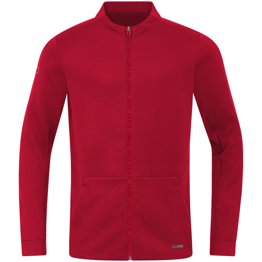 JAKO Jacke Pro Casual Unisex Rot