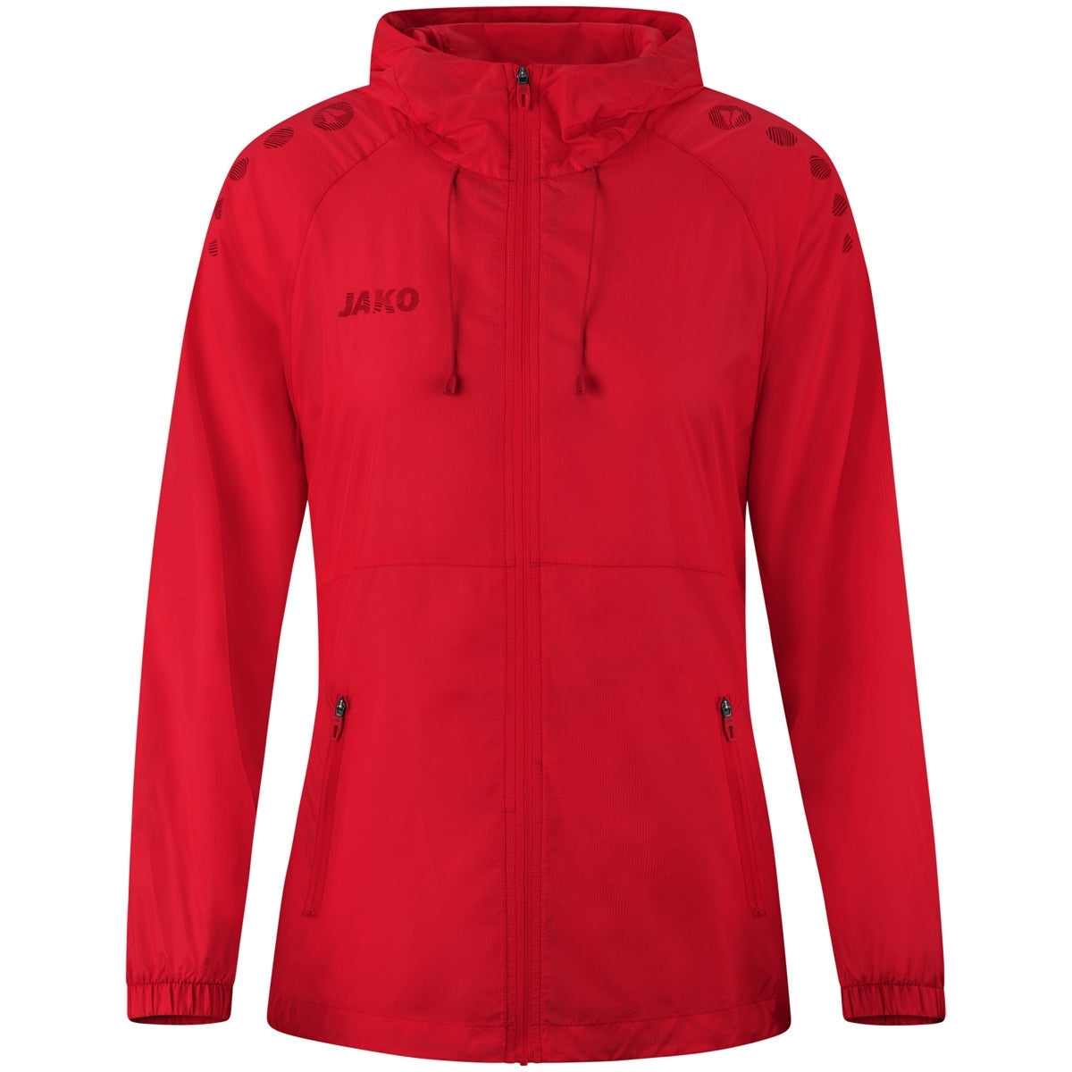 JAKO Lightweightjacke Flow Damen Rot