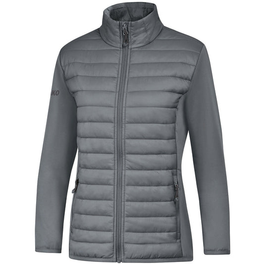 JAKO Hybridjacke Corporate Damen Grau