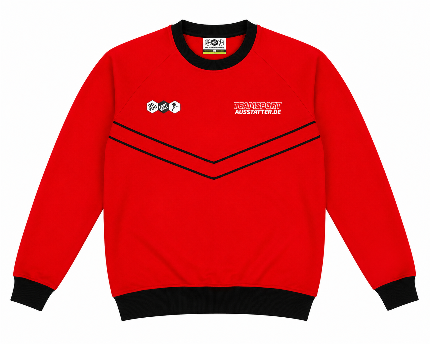Do You Football Sweatshirt Kinder Rot