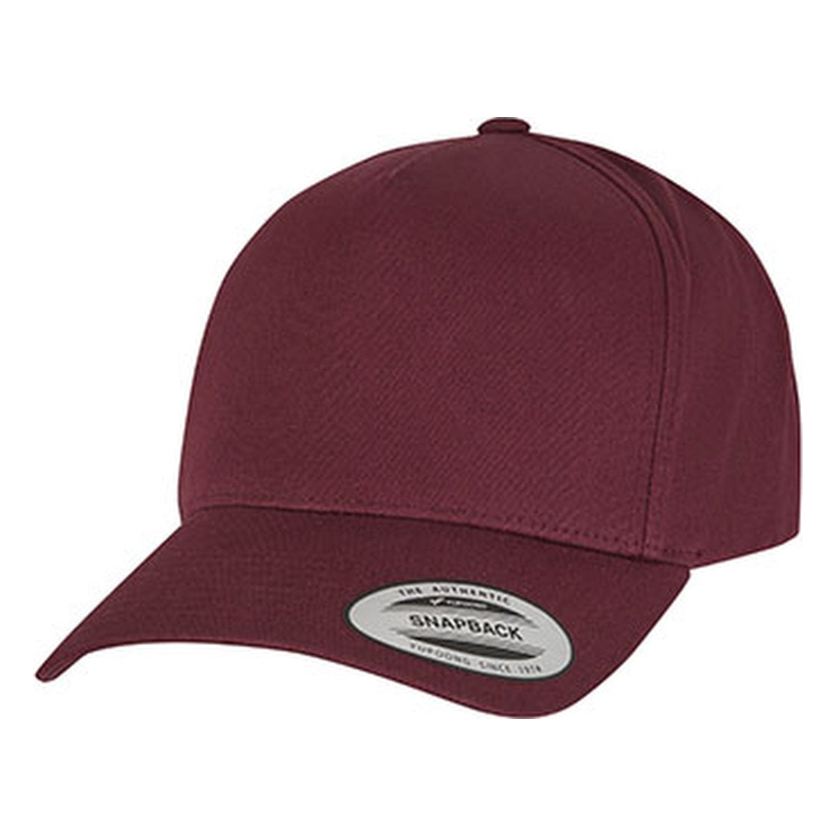 Sport Nord 5-Panel Curved Classic Snapback (Maroon)