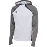 HUMMEL Lead 2.0 Zip Hoodie Herren Weiß
