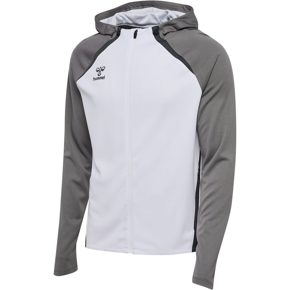 HUMMEL Lead 2.0 Zip Hoodie Herren Weiß