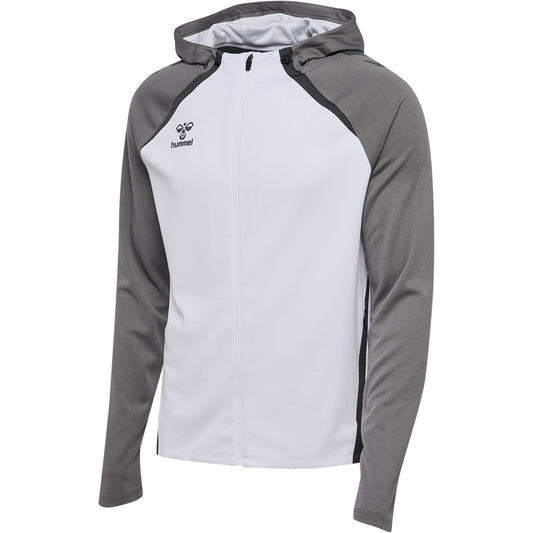 HUMMEL Lead 2.0 Zip Hoodie Herren Weiß