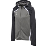 HUMMEL Lead 2.0 Zip Hoodie Damen Grau