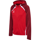 HUMMEL Lead 2.0 Zip Hoodie Damen Rot