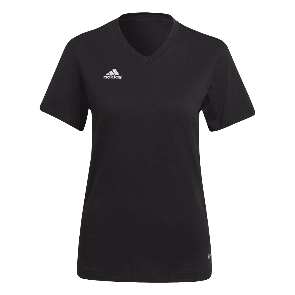 ADIDAS Entrada 22 T-Shirt Damen (black) - Front Center View