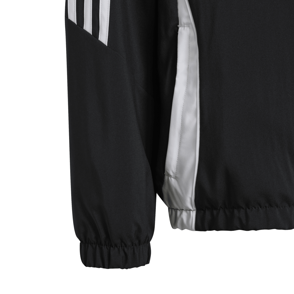 ADIDAS Tiro 24 Kids Windbreaker (black/white) - Detail View 3