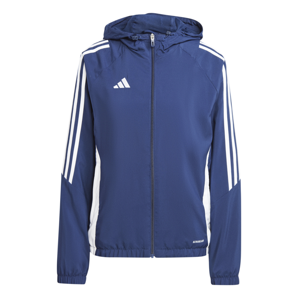 ADIDAS Tiro 24 Windbreaker Damen (team navy blue 2/white) - Front Center View