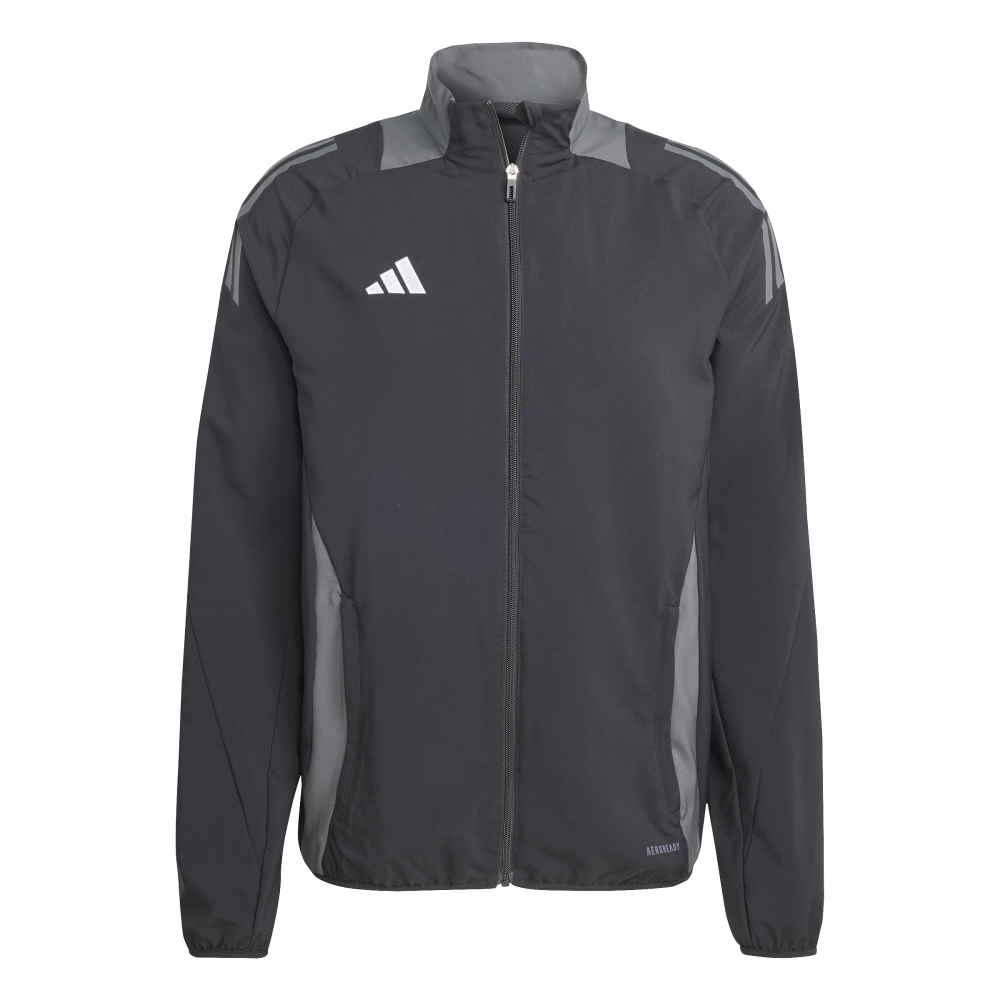 ADIDAS Tiro 24 Competition Präsentationsjacke Herren (black/TEAM DARK GREY) - Front Center View