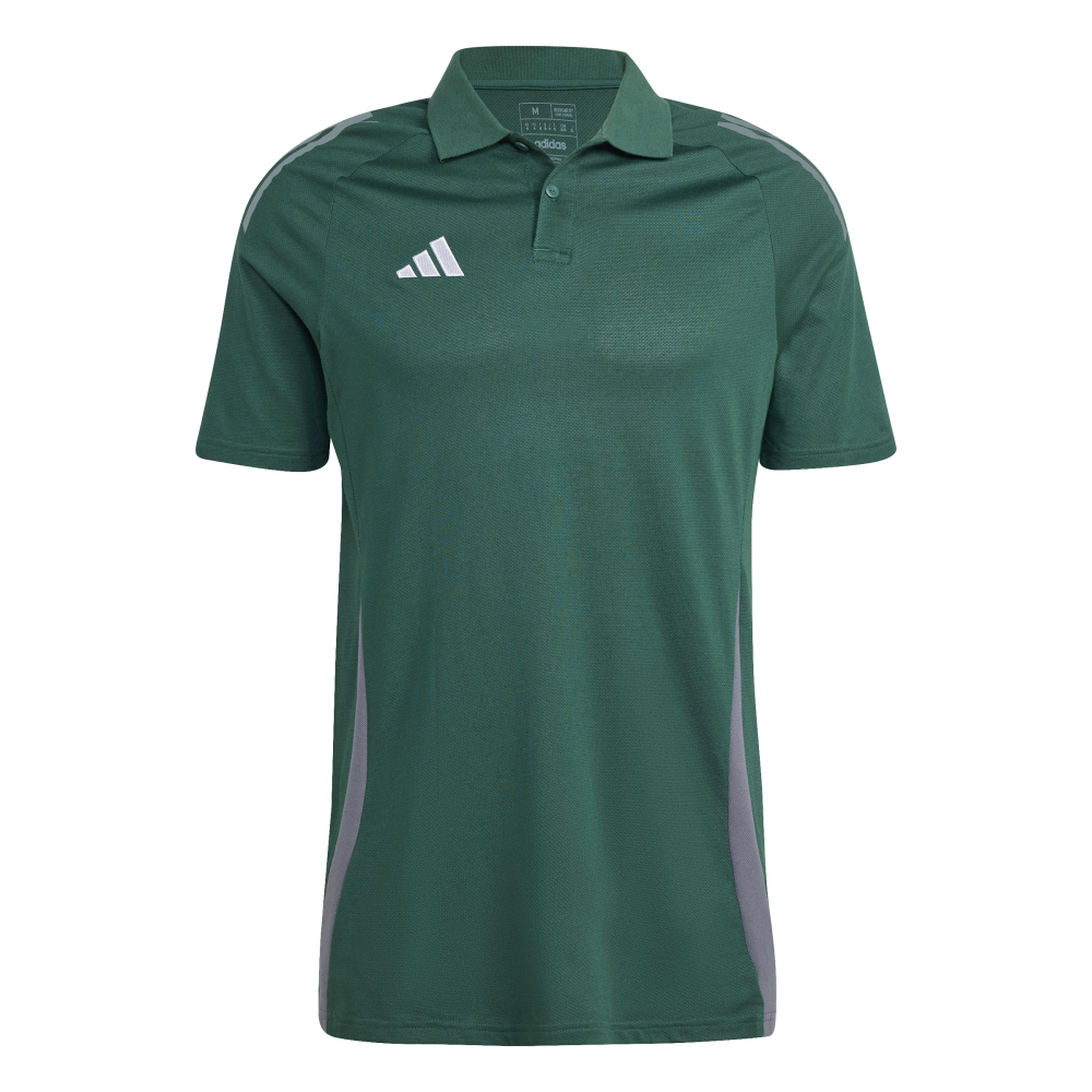ADIDAS Tiro 24 Competition Poloshirt Herren (team dark green) - Front Center View