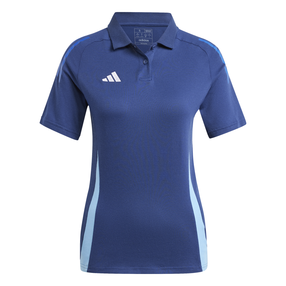 ADIDAS Tiro 24 Competition Poloshirt Damen (team navy blue 2) - Front Center View