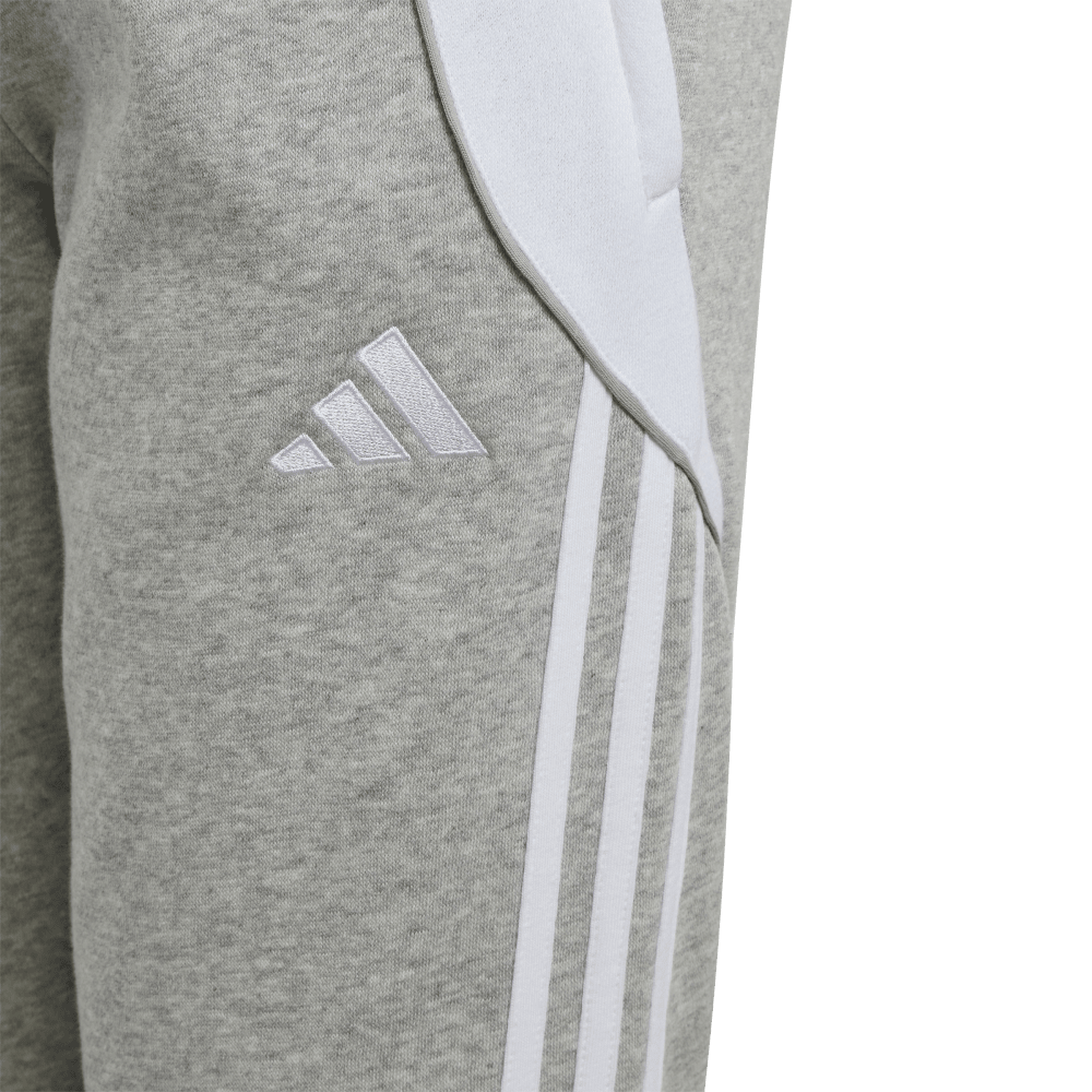 ADIDAS Tiro 24 Kids Jogginghose (medium grey heather/white) - Detail View 3