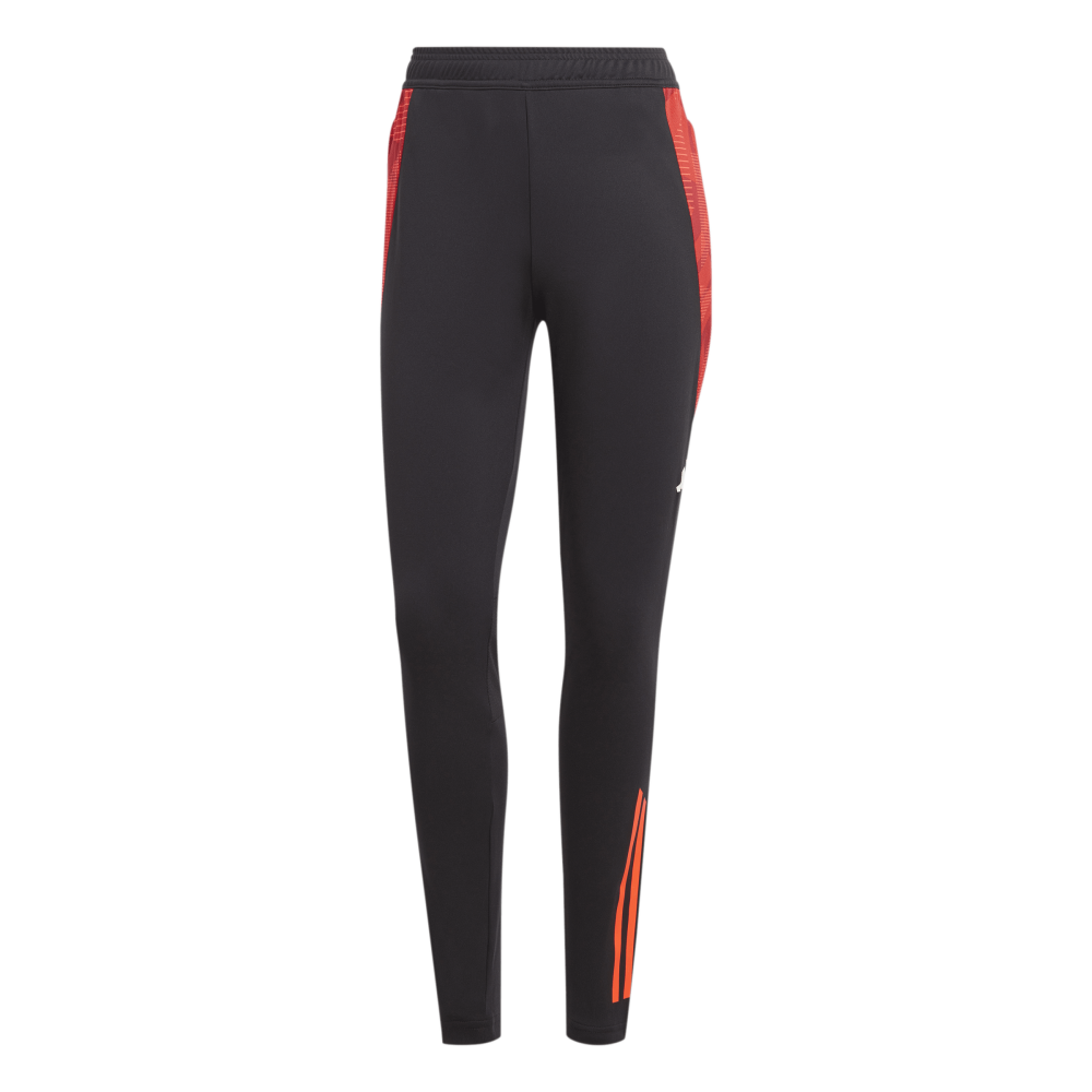ADIDAS Tiro 24 Competition Trainingshose Damen (black/app solar red) - Front Center View