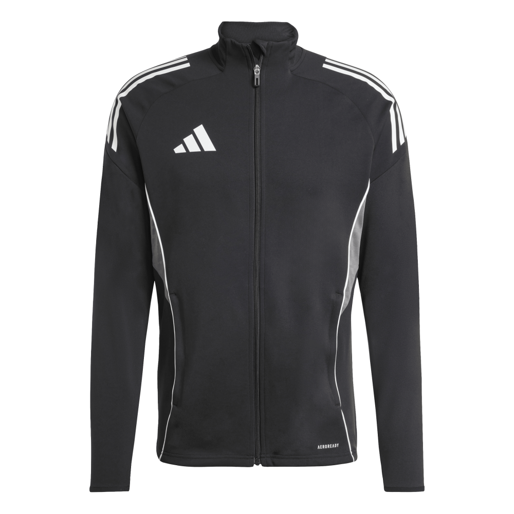 ADIDAS Tiro 25 Competition Trainingsjacke Herren (black/team grey four) - Front Center View